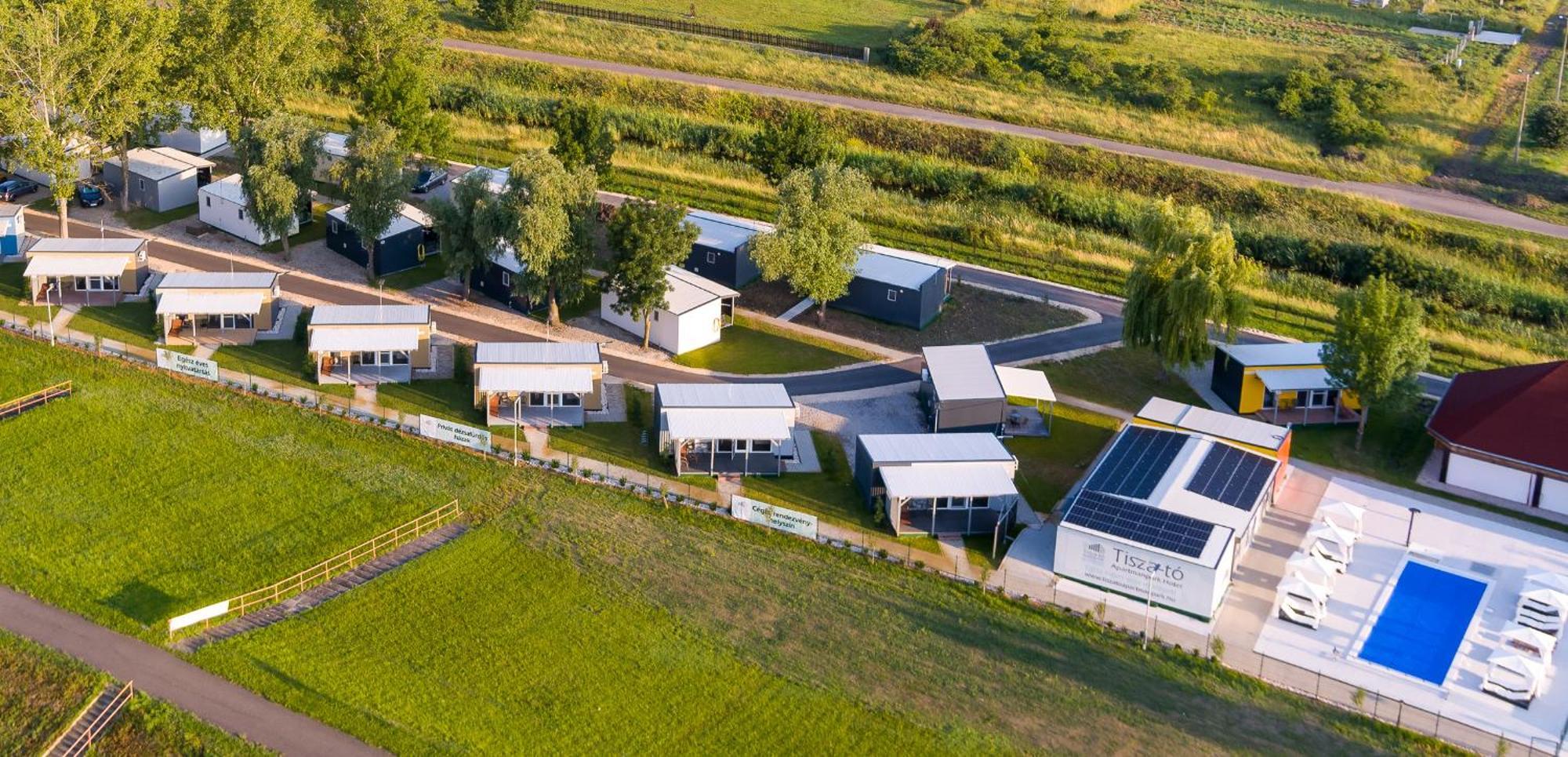Tisza-To Apartmanpark Kiskore Exterior photo
